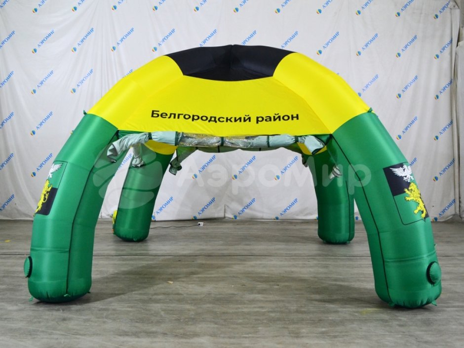 Надувная палатка Лайт — с нанесением печати