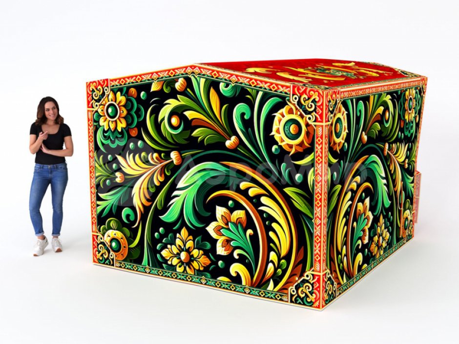 Каркасная палатка 2,5 х 2,5 м — металлокаркас, материал оксфорд + ПВХ