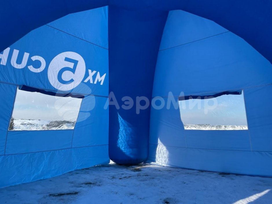 Надувные палатки — пневмокаркасные палатки