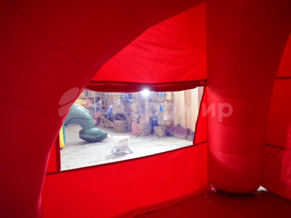 Надувные палатки — пневмокаркасные палатки