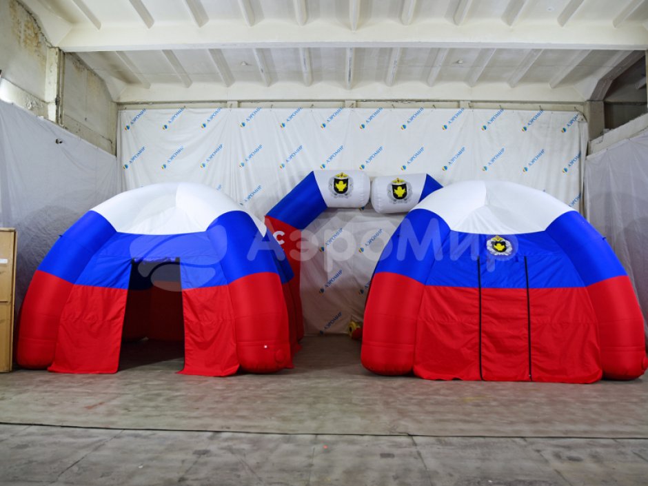 Надувные палатки — пневмокаркасные палатки