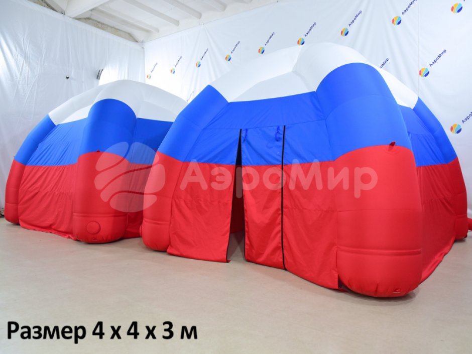 Надувные палатки — пневмокаркасные палатки