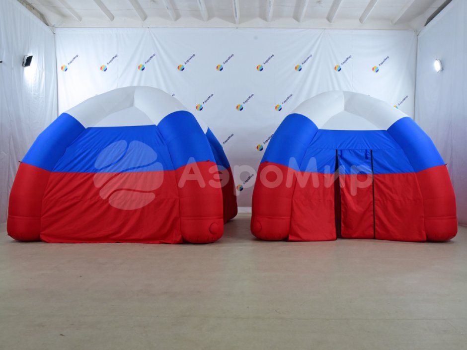 Надувные палатки — пневмокаркасные палатки