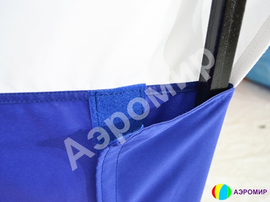 Каркасная палатка 1,4 х 1,4 м — металлокаркас, материал оксфорд + ПВХ