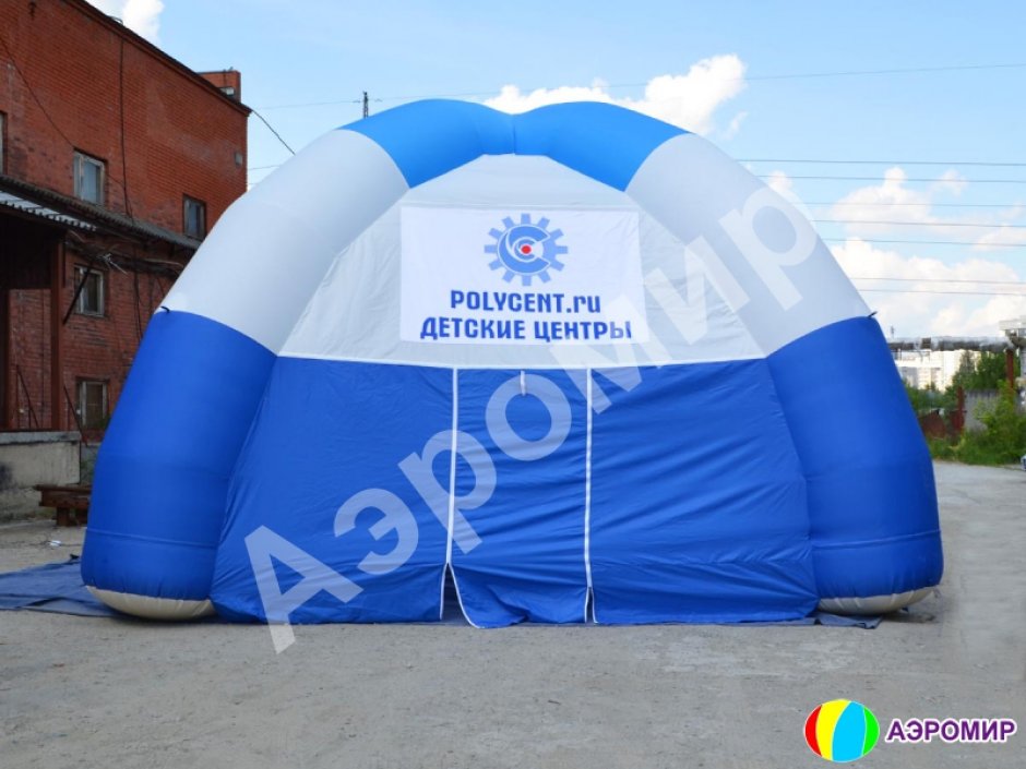 Надувные палатки — пневмокаркасные палатки