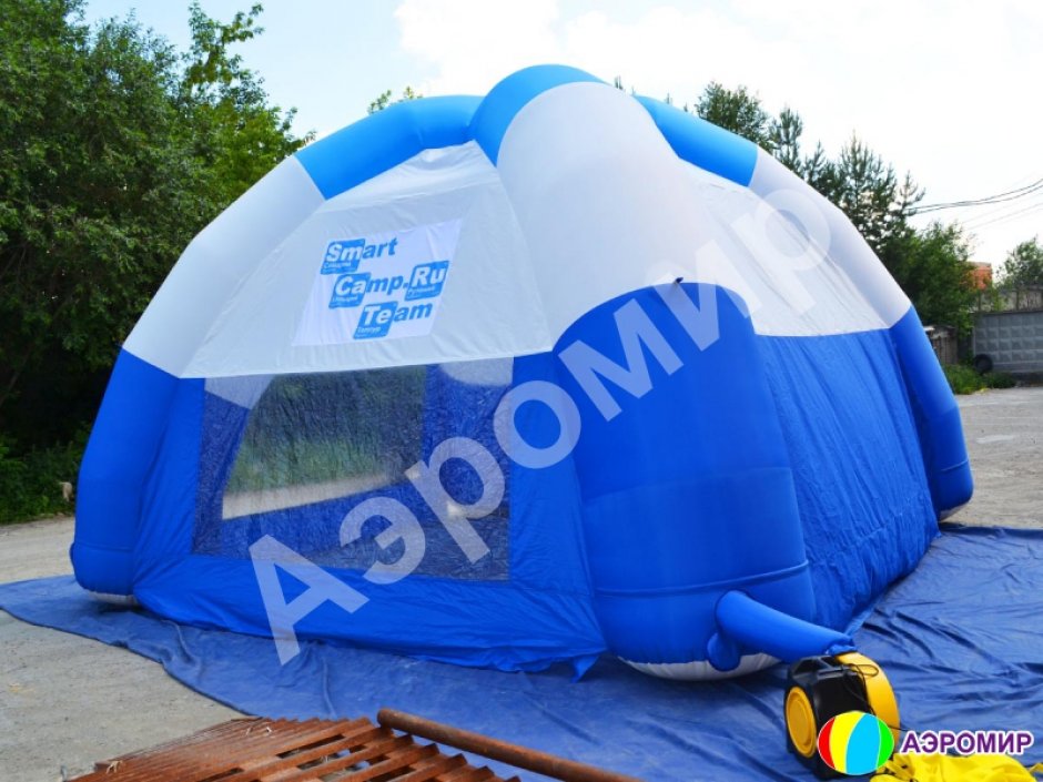 Надувные палатки — пневмокаркасные палатки