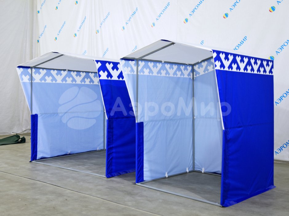 Каркасная палатка 1,4 х 1,4 м — металлокаркас, материал оксфорд + ПВХ