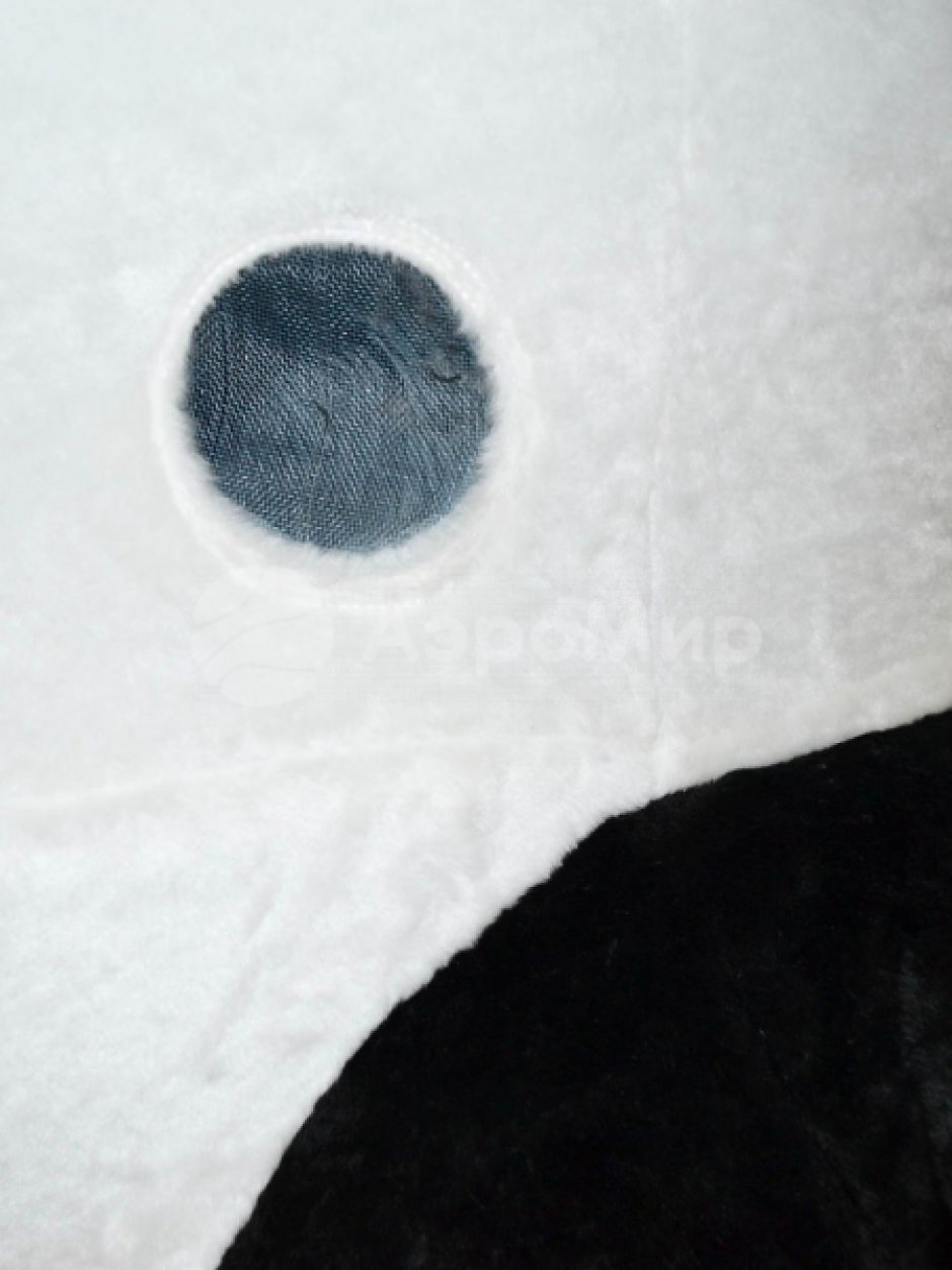 Надувной костюм Панда из искусственного меха