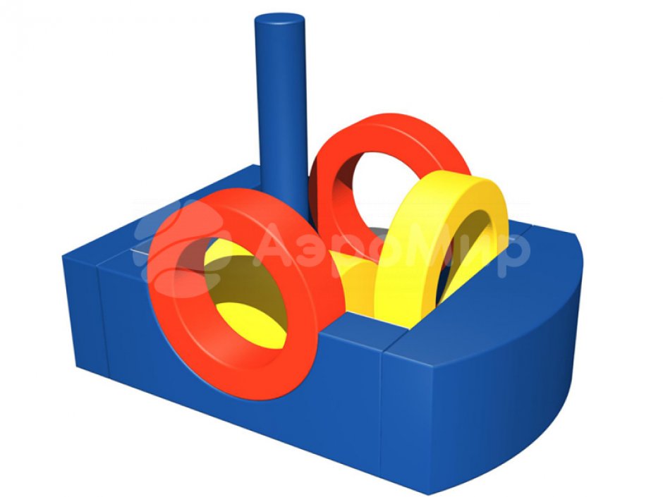 Набор мягких модулей «Пароход»