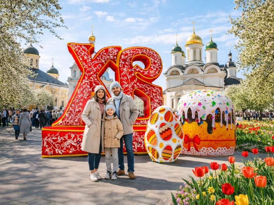 Надувные фигуры оформление на Пасху