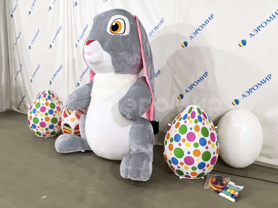 Большой надувной шар по форме яйца для рекламы, выставки, ярмарки