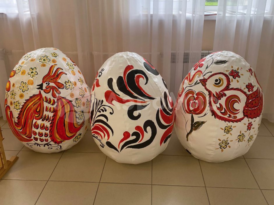 Надувное яйцо раскраска