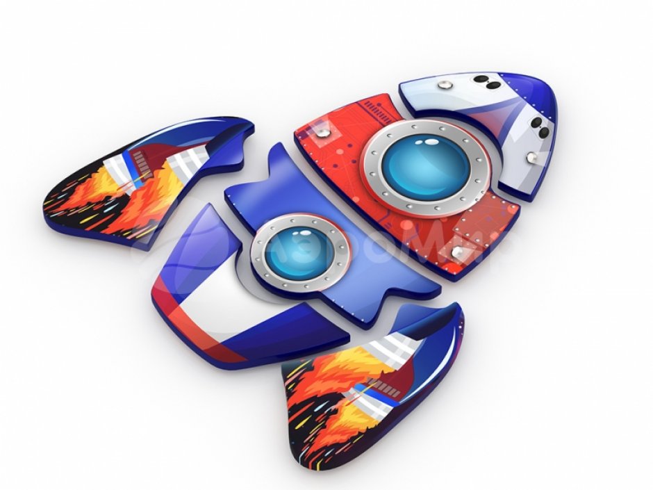 Мягкий коврик Космопазл