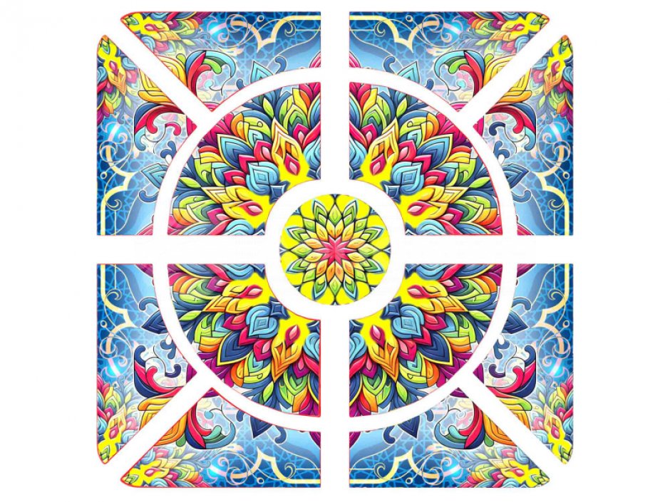 Восточный ковер-пазл