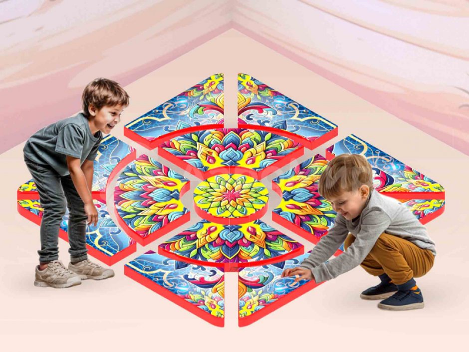 Восточный ковер-пазл