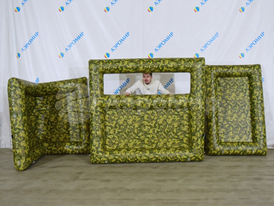 Надувная тактическая фигура Окно (Window) для игры в пейнтбол, нёрф, лазертаг и арчеритаг