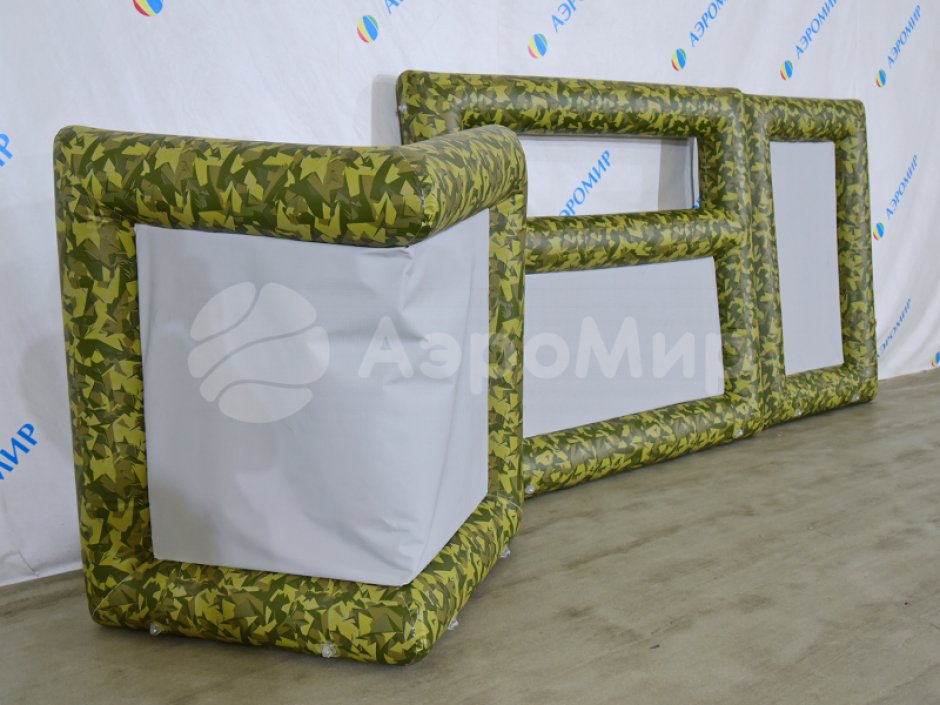 Надувная фигура Высокий угол (High Corner) для игры в пейнтбол, нёрф, лазертаг и арчеритаг