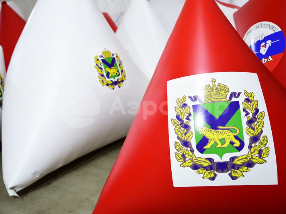 Надувная тактическая фигура Конверт средний (Dorito medium) для игры в пейнтбол, нёрф, лазертаг и арчеритаг