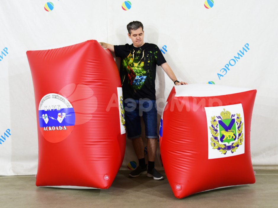 Надувная тактическая фигура Кейк (Cake) для игры в пейнтбол, нёрф, лазертаг и арчеритаг