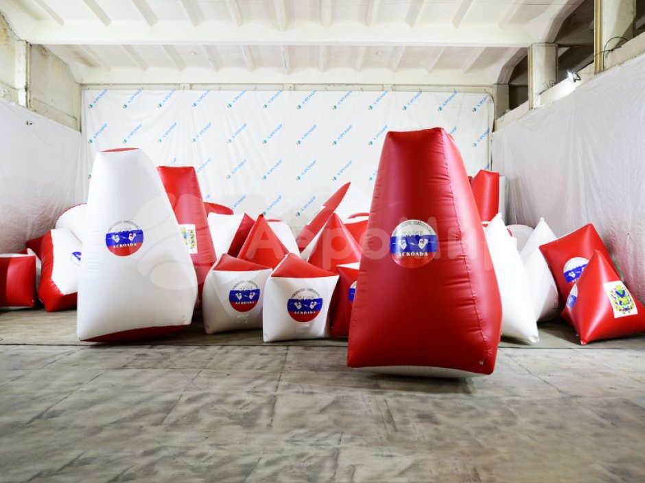 Надувная тактическая фигура Темпл Майя (Temple Maya) для игры в пейнтбол, нёрф, лазертаг и арчеритаг