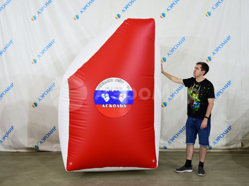 Надувная тактическая фигура Большое крыло (Giant Wing) для игры в пейнтбол, нёрф, лазертаг и арчеритаг