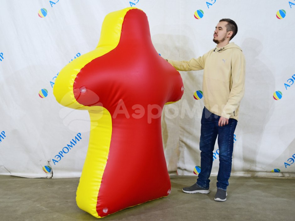 Надувная ростовая фигура для игры в пейнтбол, нёрф, лазертаг и арчеритаг