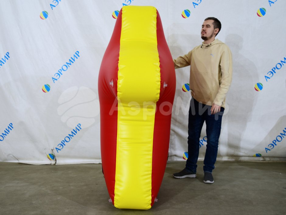 Надувная ростовая фигура для игры в пейнтбол, нёрф, лазертаг и арчеритаг