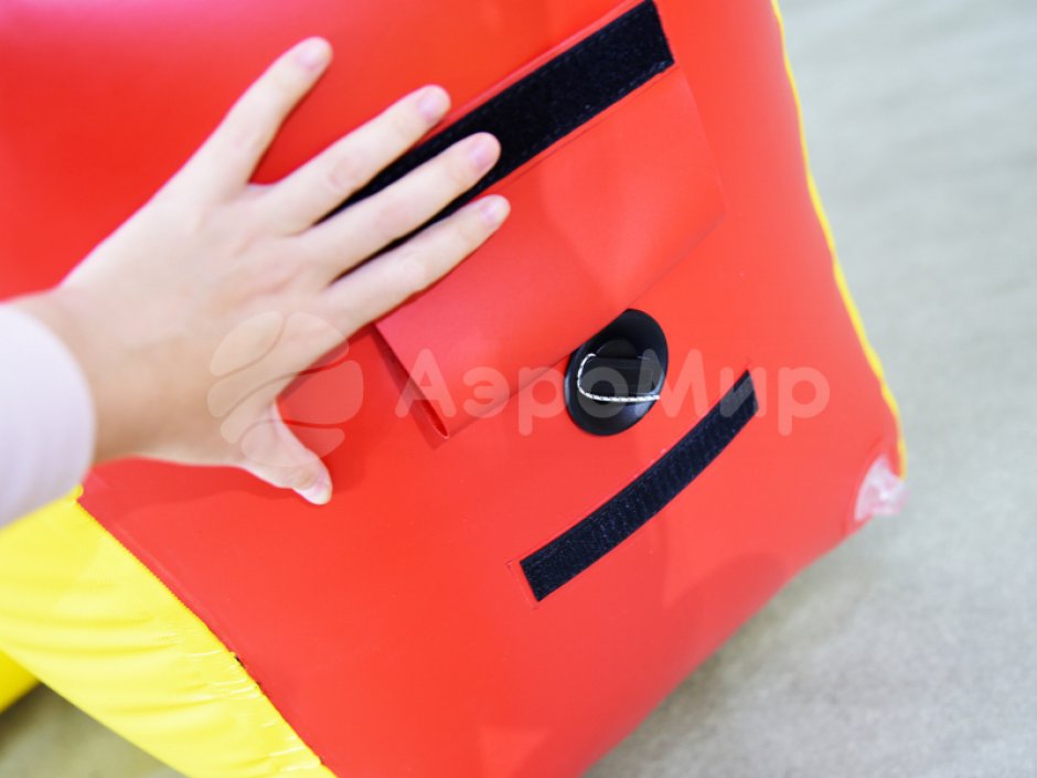 Надувная тактическая фигура кирпич (brick) для игры в пейнтбол, нёрф, лазертаг и арчеритаг