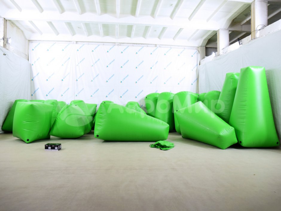 Надувная тактическая фигура Кейк (Cake) для игры в пейнтбол, нёрф, лазертаг и арчеритаг