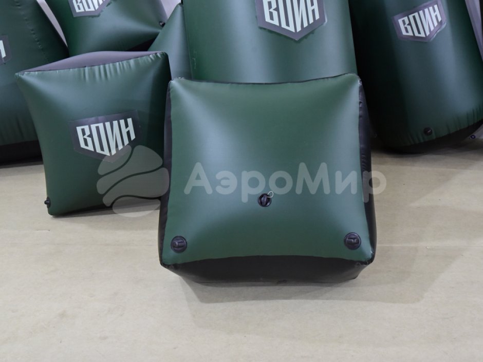 Надувная тактическая фигура кирпич (brick) для игры в пейнтбол, нёрф, лазертаг и арчеритаг