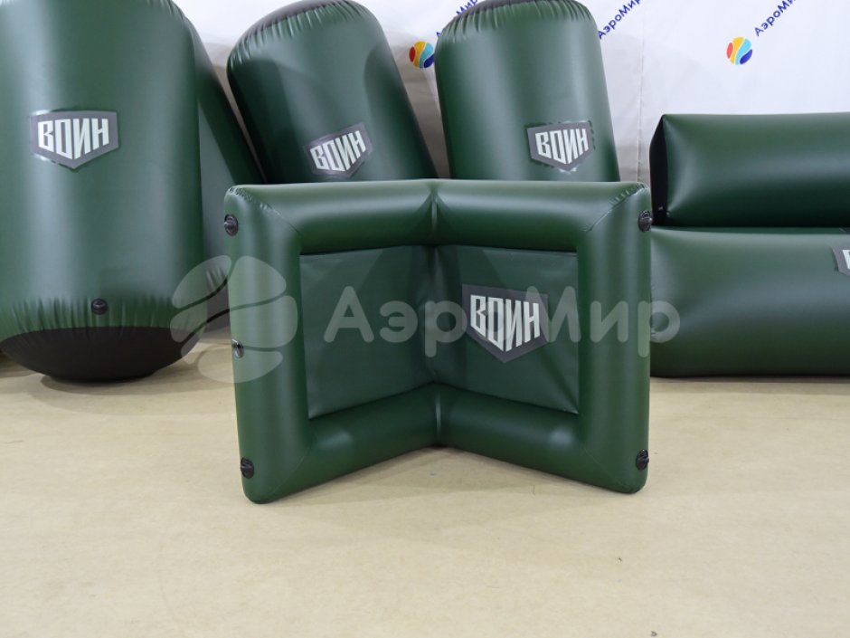 Надувная тактическая фигура Угол (Corner) для игры в пейнтбол, нёрф, лазертаг и арчеритаг