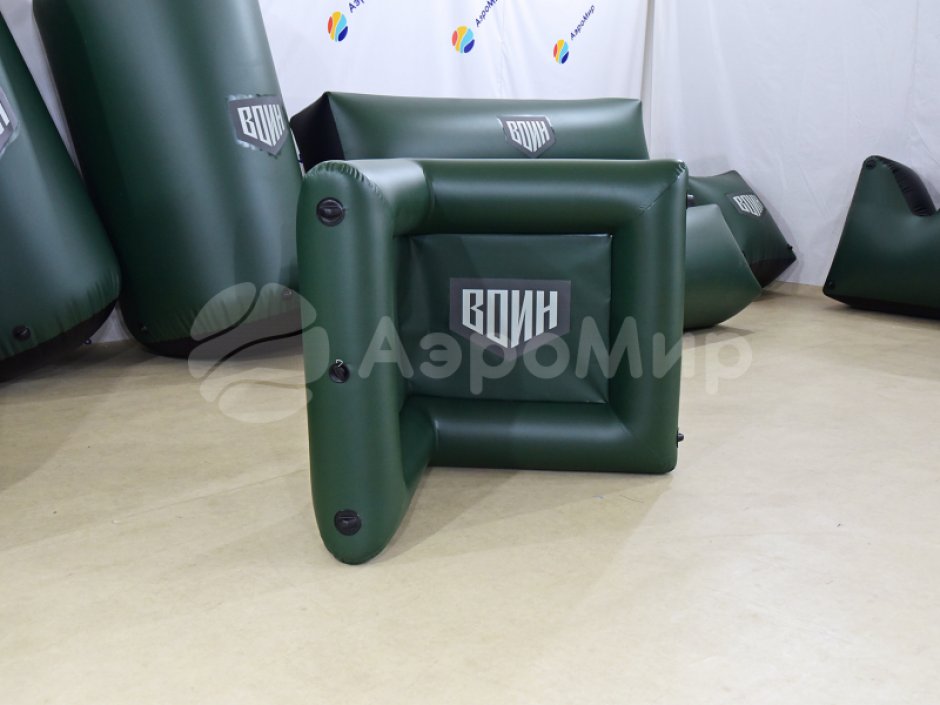 Надувная тактическая фигура Угол (Corner) для игры в пейнтбол, нёрф, лазертаг и арчеритаг