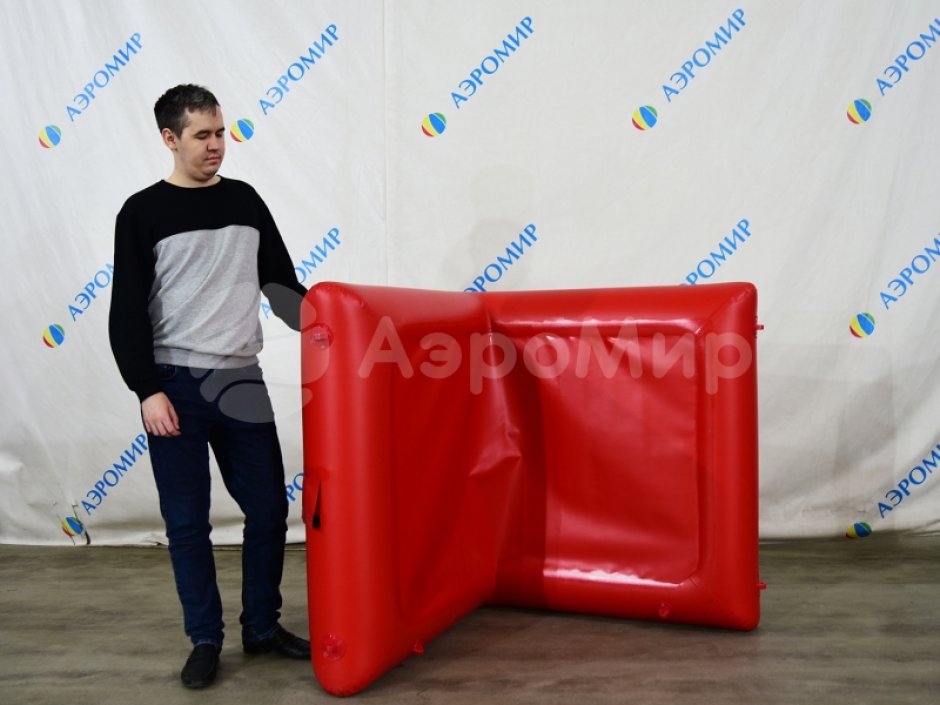 Надувная тактическая фигура Угол W (Corner W) для игры в пейнтбол, нёрф, лазертаг и арчеритаг