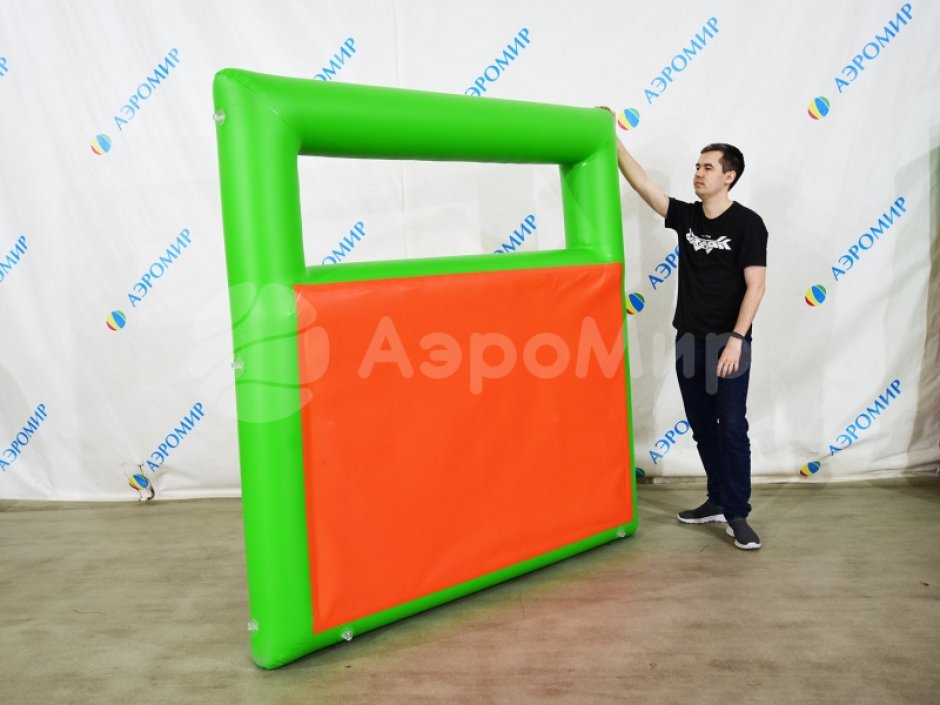 Надувная тактическая фигура Окно W (Window W) для игры в пейнтбол, нёрф, лазертаг и арчеритаг