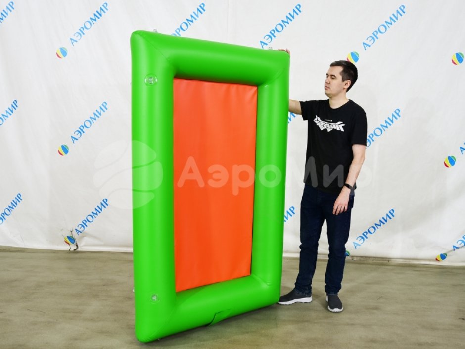 Надувная тактическая фигура Стена малая (Low wall) для игры в пейнтбол, нёрф, лазертаг и арчеритаг