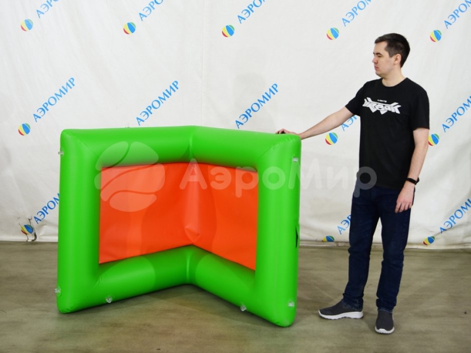 Надувная тактическая фигура Угол (Corner) для игры в пейнтбол, нёрф, лазертаг и арчеритаг