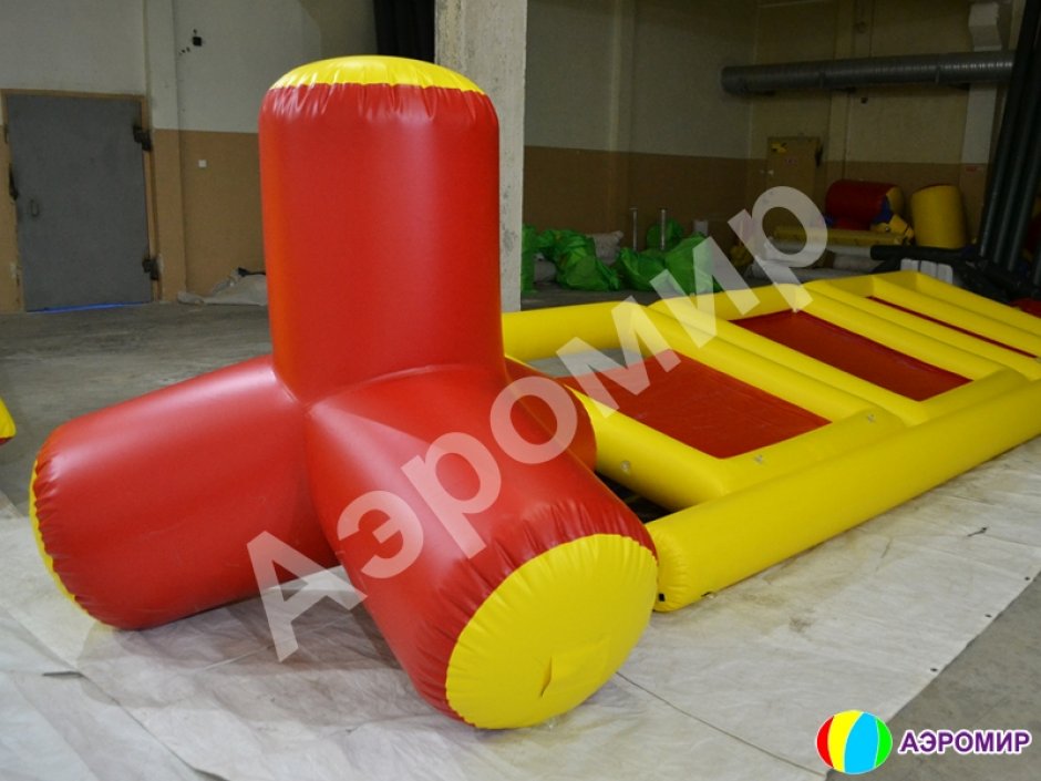 Надувная тактическая фигура Ёж (Hedgehog) для игры в пейнтбол, нёрф, лазертаг и арчеритаг