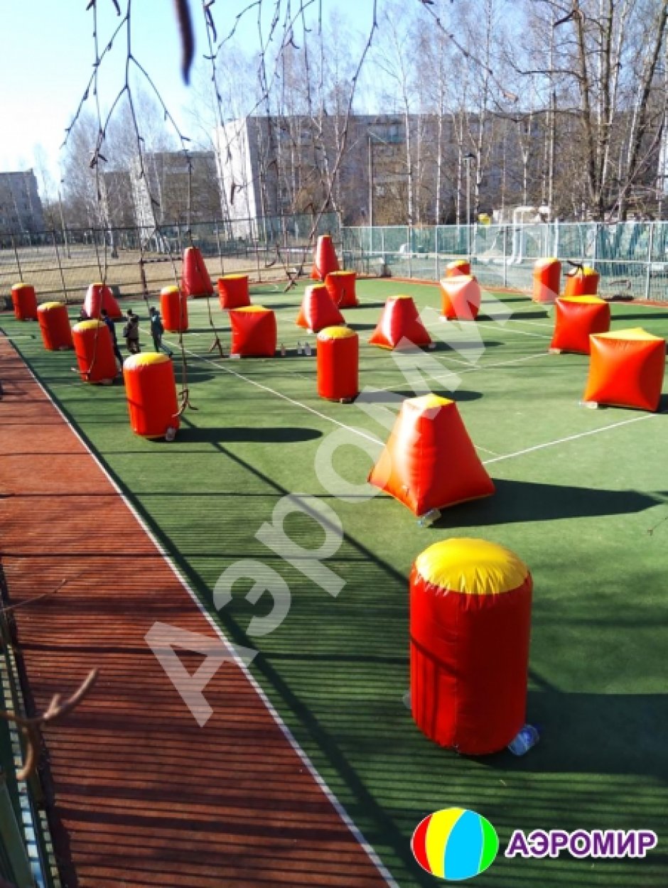 Комплект пейнтбольных надувных фигур серии WPBO