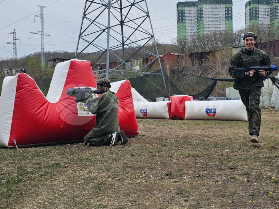 Надувная тактическая фигура Мини Вин (Mini Win) для игры в пейнтбол, нёрф, лазертаг и арчеритаг