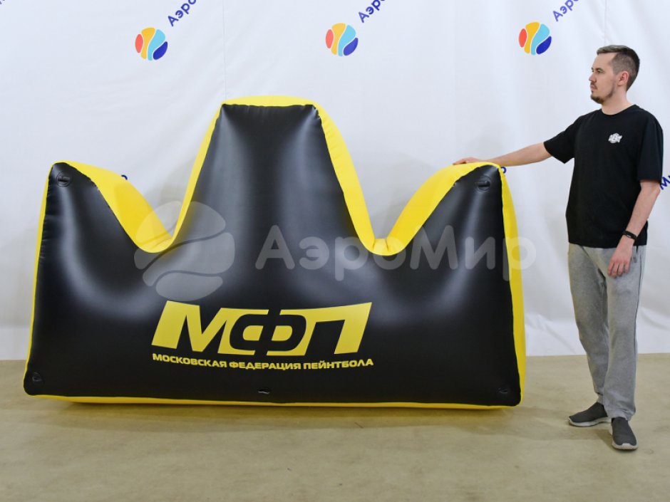 Надувная тактическая фигура Мини Вин (Mini Win) для игры в пейнтбол, нёрф, лазертаг и арчеритаг