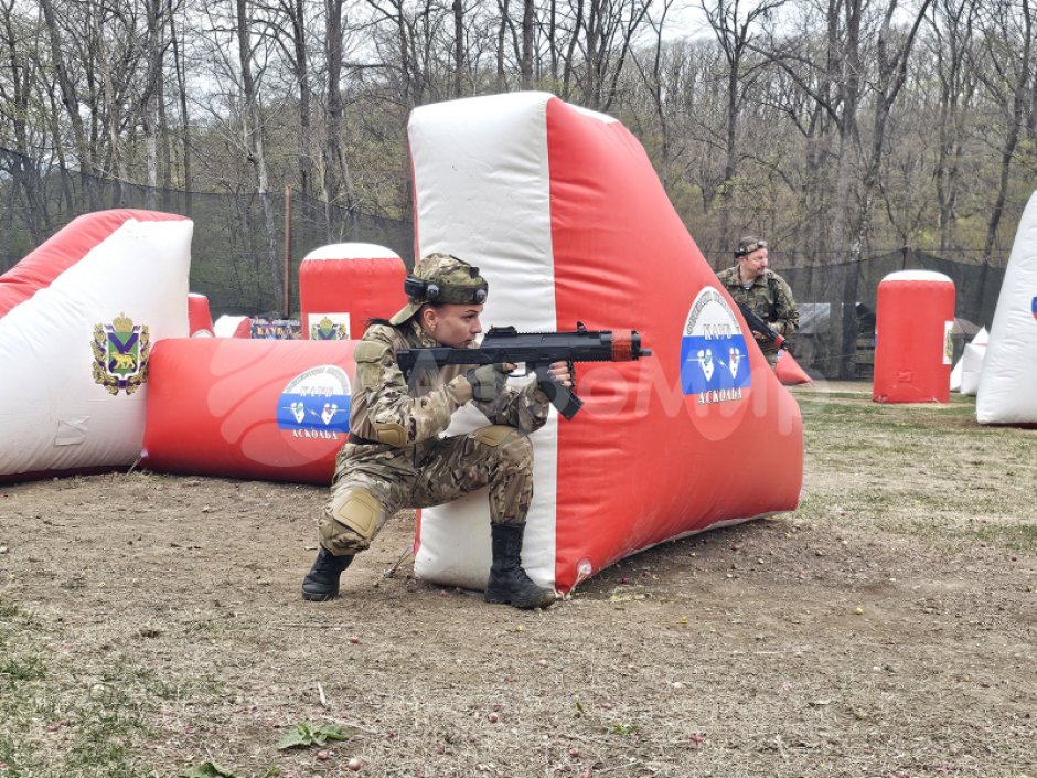 Надувная тактическая фигура Крыло (Wing) для игры в пейнтбол, нёрф, лазертаг и арчеритаг