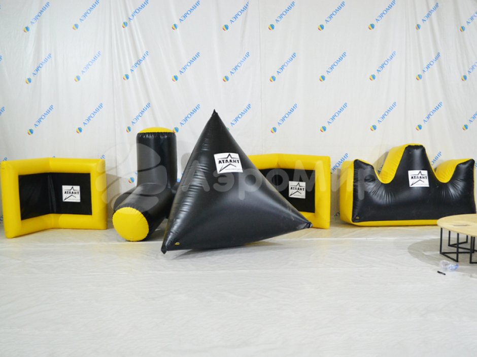 Надувная тактическая фигура Конверт маленький (Dorito small) для игры в пейнтбол, нёрф, лазертаг и арчеритаг