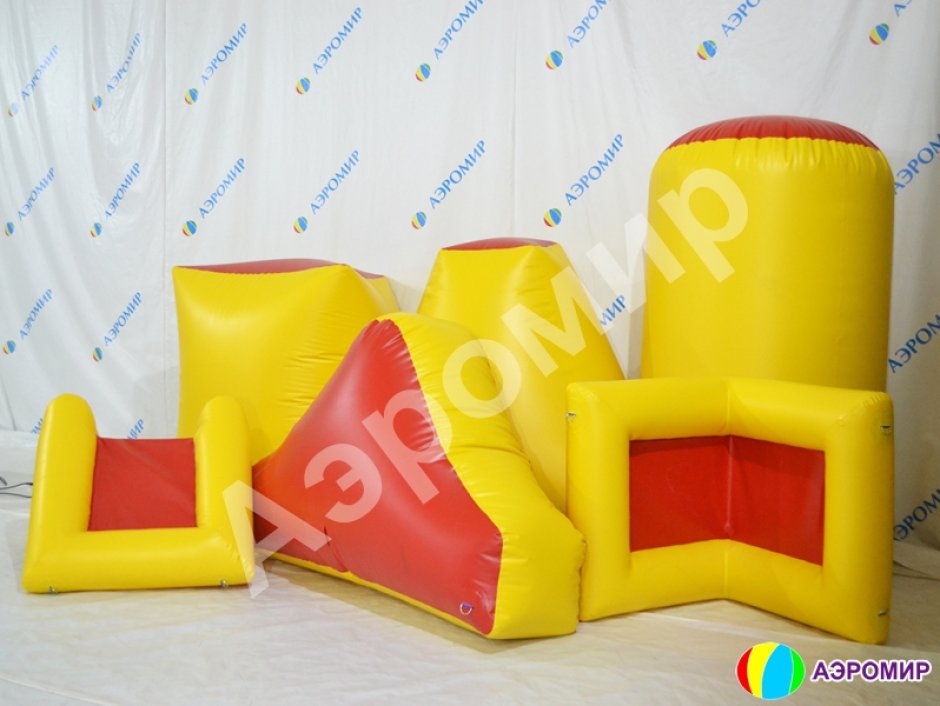 Надувная тактическая фигура Угол (Corner) для игры в пейнтбол, нёрф, лазертаг и арчеритаг