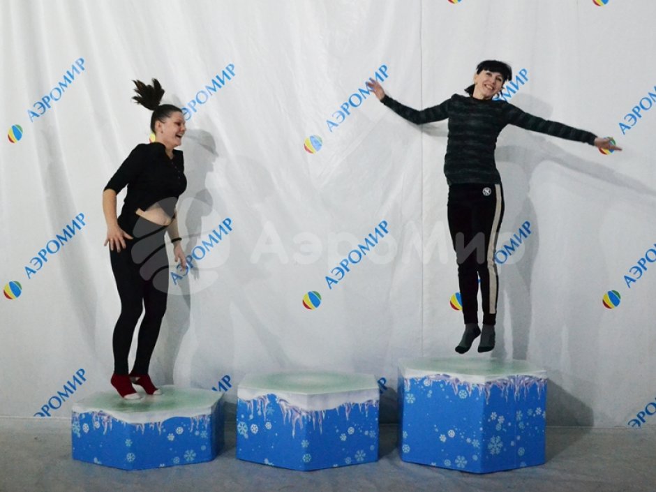 Льдинки — комплект пуфов для игр