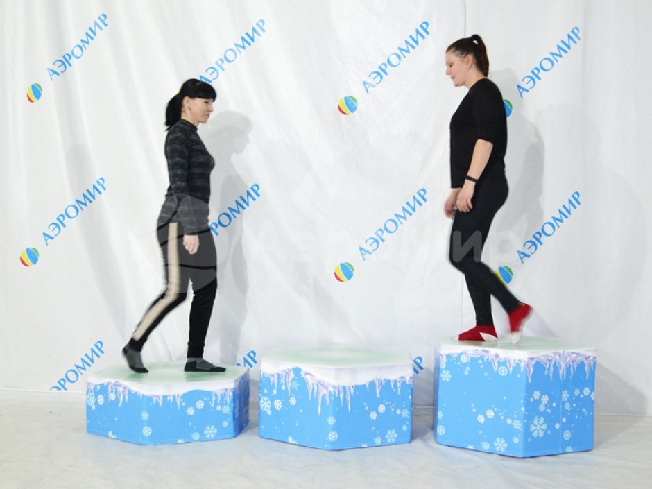 Льдинки — комплект пуфов для игр
