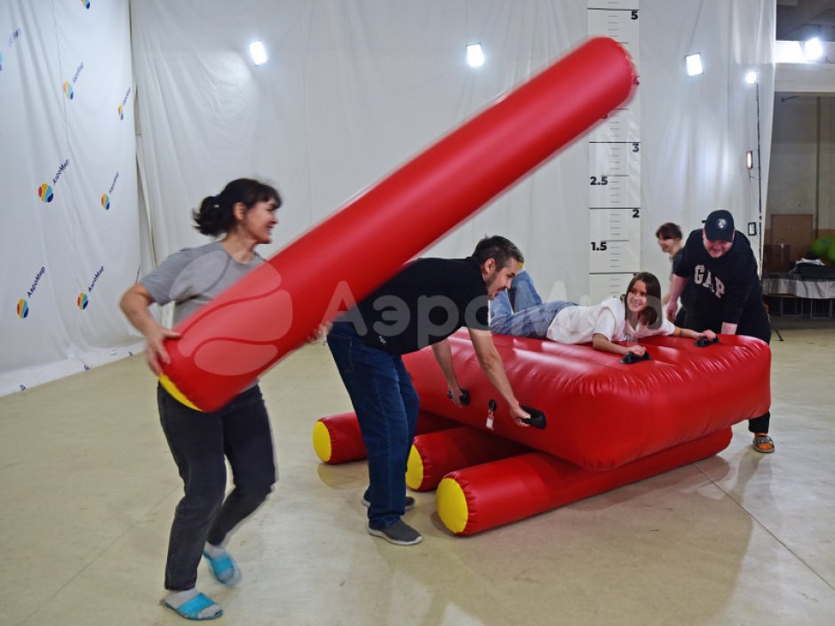 Игра Плот на бревнах для корпоративных мероприятий