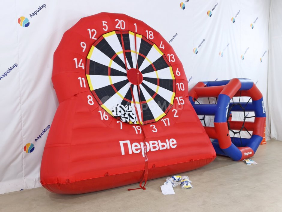 Надувной игровой дартс