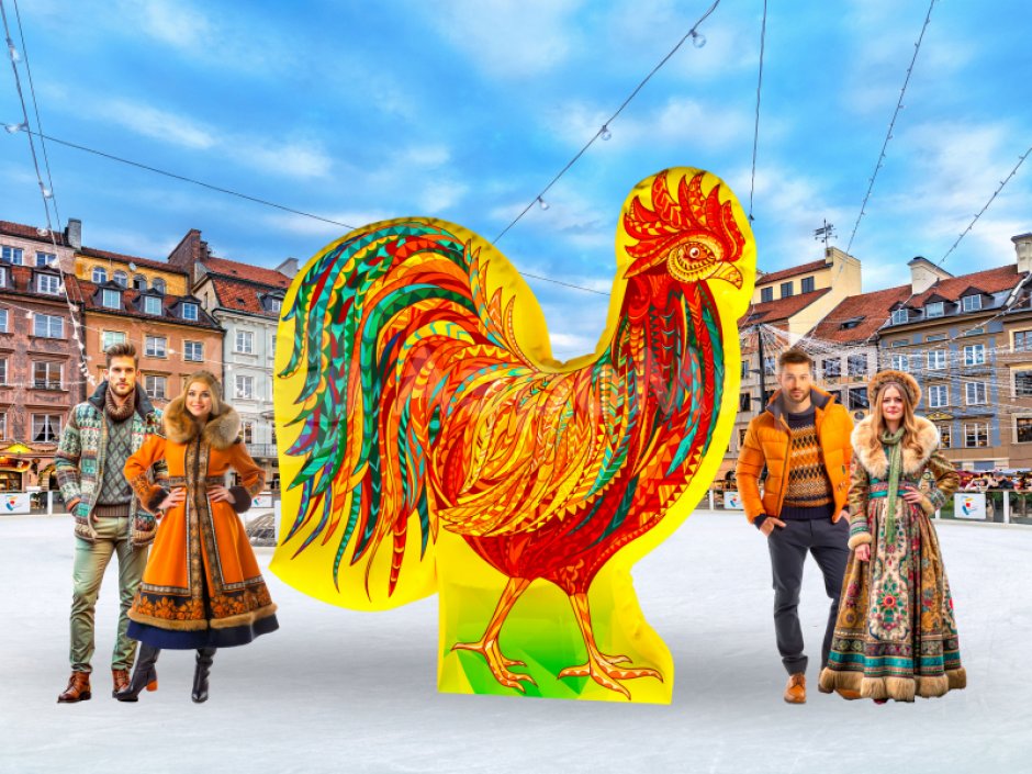 Надувная фигура Петушок