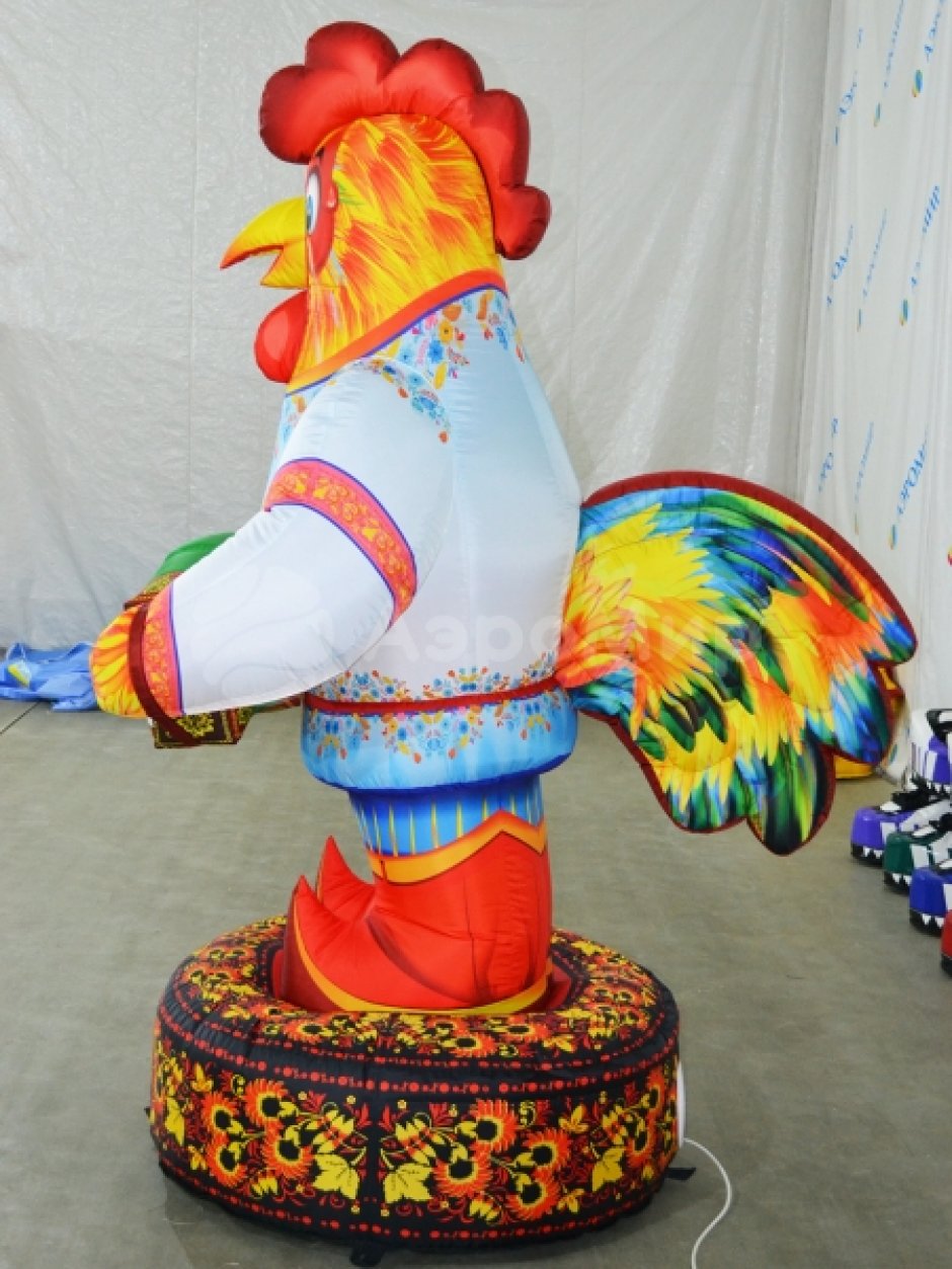 Петушок с гармошкой — на Масленицу, выставку или ярмарку