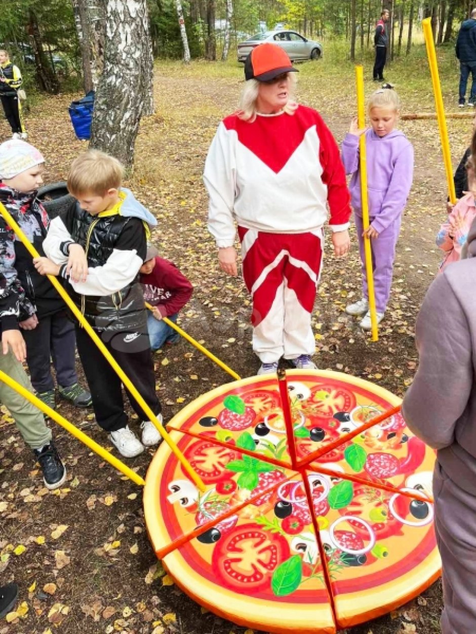 Командный аттракцион Пицца — попробуй донести целой